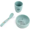 Done By Deer Stick & Stay First Meal Set | Celebration Blue