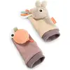 Done By Deer Celebration Sokken Met Rammelaar - Sand