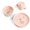 Done By Deer Celebration Foodie Dinerset Met Zuignap - Powder