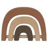OYOY Mini Hochet en bois Arc-en-ciel