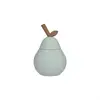 OYOY Mini Tasse en silicone avec paille Poire mint