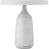 Normann Copenhagen EDDY-Lampe à poser LED Acier / Marbre H33.6cm