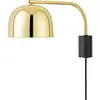 Normann Copenhagen GRANT SMALL-Applique murale avec prise Métal L43cm