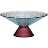 Bonbon Glass Bowl Large Blue/Red