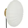 Lampe murale Hubsch Interior Kumu 25x15 cmG9 - blanc - 25x15 cm/G9