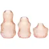 Hübsch, Vase, Fuyu Vasen Orange (3er Set) (3x, 1.06 l)