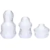 Hübsch, Vase, Fuyu Vasen Klar (3er Set) (1x, 1.06 l)