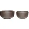 Clay Bowls Brown (set of 2)