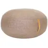 Pouf en laine Hubsch Interior Mochi - marron - 70x35 cm