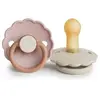 Frigg Sucette Daisy Biscuit/Cream 0-6 Mois | 2 pièces