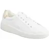 ONLY SHOES Onlsoul-4 PU Sneaker, Basket Femme, White Detail W Gold, 39 EU