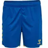 Hummel Damen Core 2.0 Shorts 230831 True Blue/Blazing Yellow-S