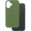 CARE by PanzerGlass Fashionable Case - Groen w. MagSafe iPhone 16