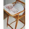 Set repas paillettes rose TU