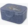 Lunch box à paillettes bleu TU