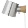 Normann Copenhagen RISE-Applique murale Acier/Bois avec câble L17cm