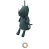 Liewood - Mobile musical Ailo Rhino Whale blue - Liewood