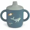 Tasse à bec en silicone Neil Arctic Sea