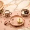 Coffret repas en silicone Vivi Wild Child-Rosey (4 pièces)
