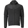 MASCOT Customized Fleece capuchontrui rits - 22603-681 - zwart - maat M
