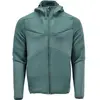 MASCOT Customized Fleece capuchontrui rits - 22603-681 - lichtbosgroen - maat M