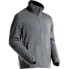 Mascot Customized Microfleece trui met rits 22803-639 - steengrijs - S