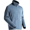 Mascot Customized Microfleece trui met rits 22803-639 - steenblauw - L