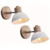 Wottes - Applique Murale Rétro E27 Intérieur Lampe Murale Fer Forgé Bo...