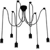 Wottes - Lustre Suspension Araignée diy Ajustable Plafonnier Vintage I...