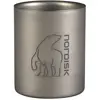 Nordisk Titanium Mug Drinkfles Double-Wall 450ml zilver