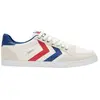 HUMMEL SLIMMER STADIL LOW, WHITE/BLUE/RED/GUM, 42