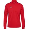 hummel hmlAUTHENTIC Sweat-shirt demi-fermeture éclair, True RED, L