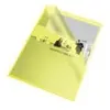 Esselte 60836 copy safe lot de 25 chemises en plastique jaune a4