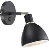 Nordlux, Applique + plafonnier, Ray, applique murale, noir (E14)