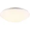 Plafonnier Nordlux luminaire Intérieur ASK 28 Luminaire Plafonnier pour Salle de Bain Métal Blanc H.9.5 - IP44