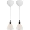 Nordlux, Suspension, Ray 2-kit, lampe suspendue, chrome (E14)