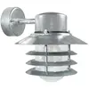 Nordlux Vejers applique métal-verre E27 60W acier galvan.