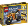 LEGO CRE LA MOTO ORANGE