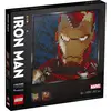 LEGO® Art 31199 Iron Man de Marvel Studios
