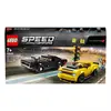 LEGO® Speed Champions 75893 Dodge Challenger SRT Demon 2018 et Dodge Charger R/T 1970