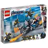 76123 Captain America et l attaque des Outriders LEGO Marvel Avengers