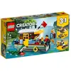 LEGO® Creator 3-en-1 31093 - La Péniche Au Bord du Fleuve - Jeu de construction