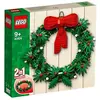 Lego Lego Saisonnier - Couronne De Noël 2-En-1 - 40426