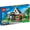 Lego Lego City - La Maison Familiale Et La Voiture Électrique - 60398