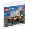 LEGO CITY FIRE PATROL 30585 LOT DE SACS EN PLASTIQUE