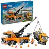 LEGO City Le remorqueur avec grue pour poids lourd 60467