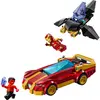 LEGO 76310 Marvel - Iron Mans auto en Black Panther vs. Rode Hulk