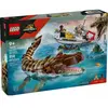 LEGO Jurassic World Le bateau en mission et le mosasaure en briques 7...