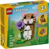 LEGO Creator 3-en-1 L'adorable hamster et la fleur 31376