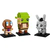LEGO BrickHeadz Figurines de Shrek, l'Âne et Ti Biscuit 40923